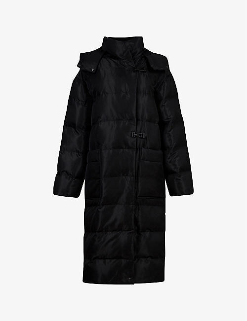 ALLSAINTS: Allana quilted recycled polyester puffer jacket