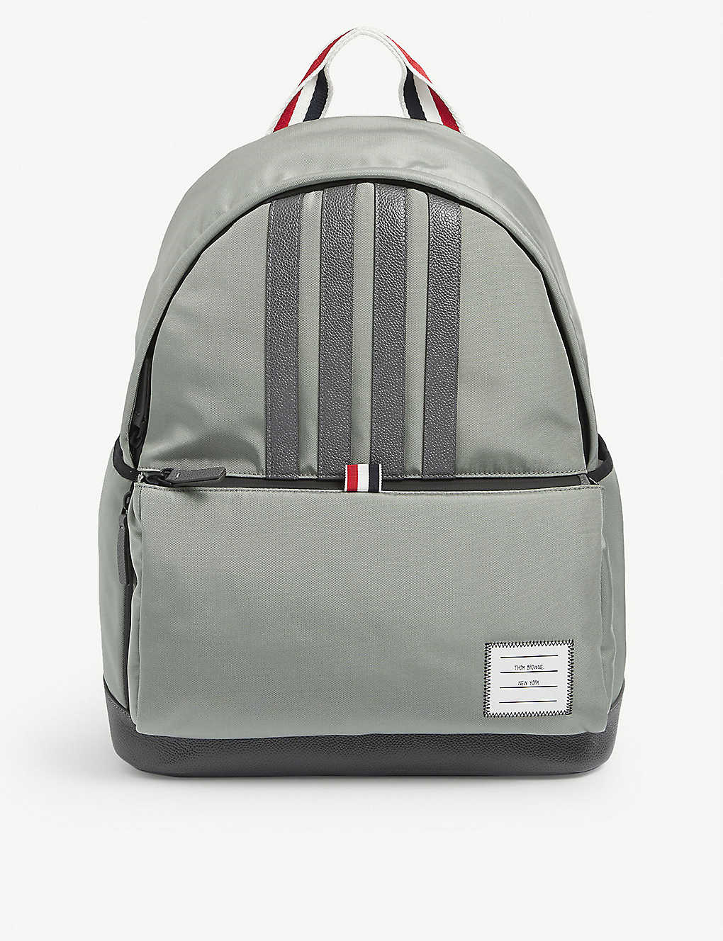 Easy striped-panel shell top-handle backpack(9325398)