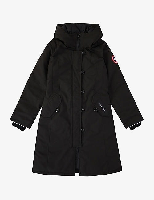 CANADA GOOSE: Brittania shell-down parka coat 7-16 years