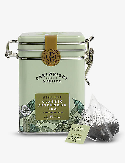 CARTWRIGHT & BUTLER: Classic Afternoon blend 15 teabags 45g