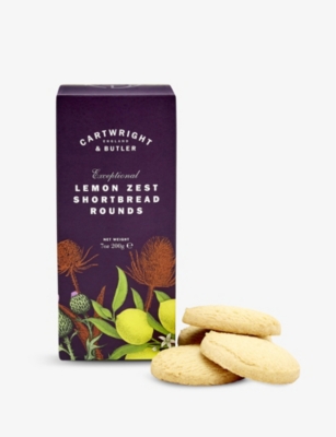 Cartwright Butler Lemon Zest Shortbread Rounds 0g Selfridges Com