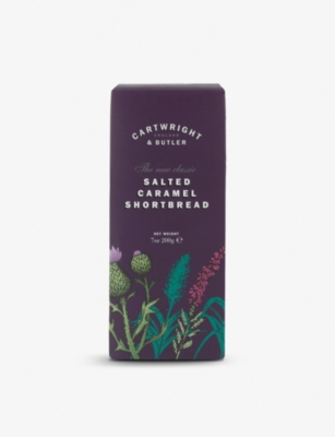 CARTWRIGHT & BUTLER: Salted caramel shortbread rounds 200g