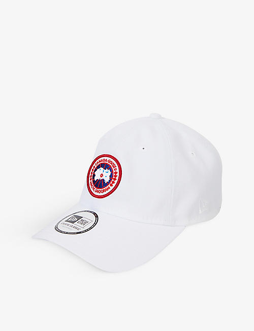 CANADA GOOSE: Arctic Disc logo-patch woven cap