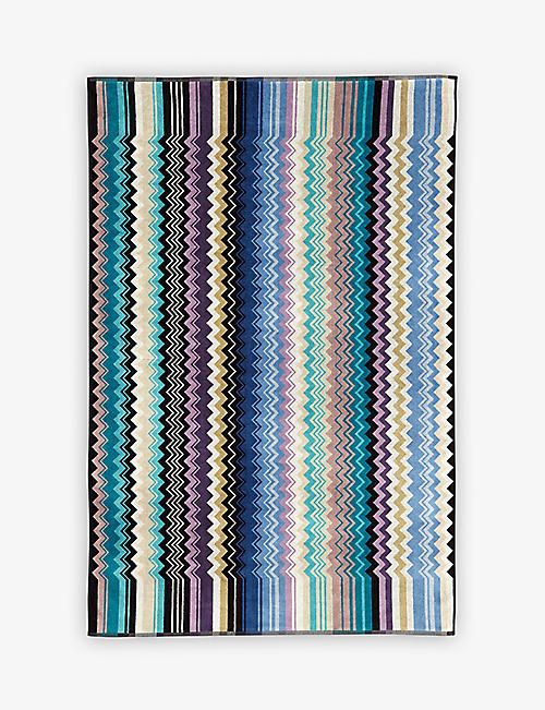 MISSONI HOME: Giacomo geometric-pattern cotton towels set of five