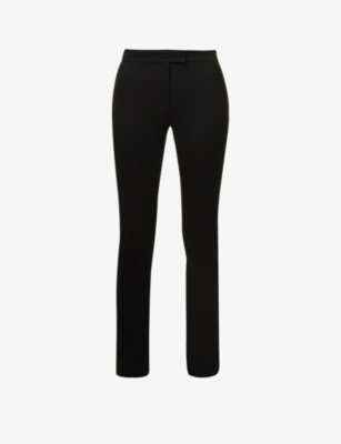 JOSEPH Gabardine Stretch Leggings in RUST