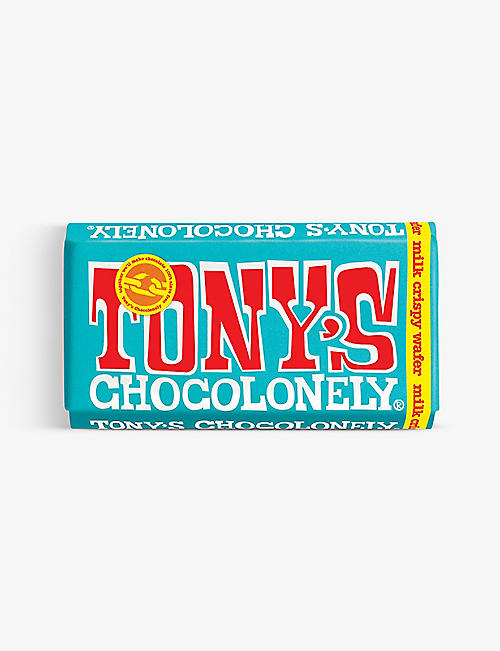 TONY'S：Chocolonely 牛奶巧克力脆饼棒 180 克