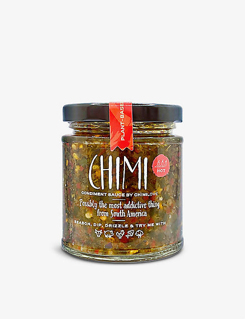 CONDIMENTS & PRESERVES: Hot Chimicurri condiment 165g