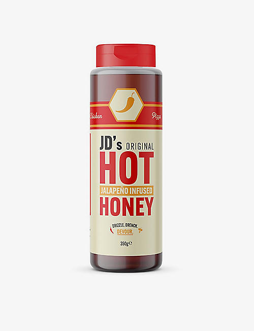 CONDIMENTS & PRESERVES: JD’s Original Hot Jalapeno Infused Honey 350g