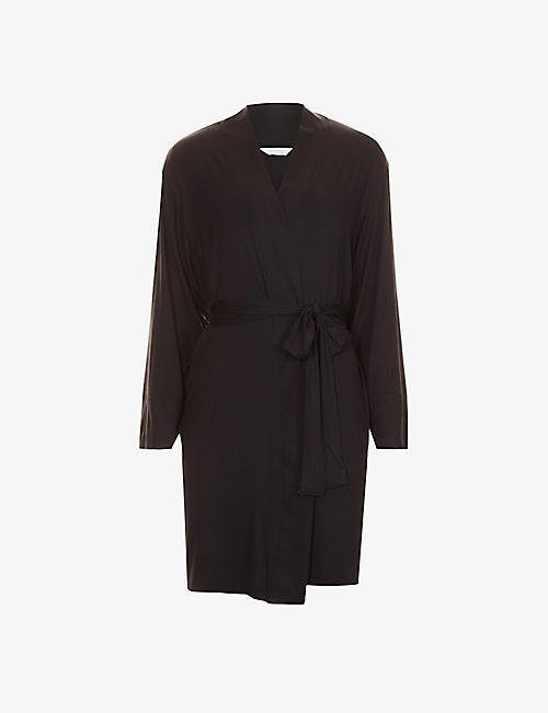 THE NAP CO: Rayon stretch-jersey dressing gown