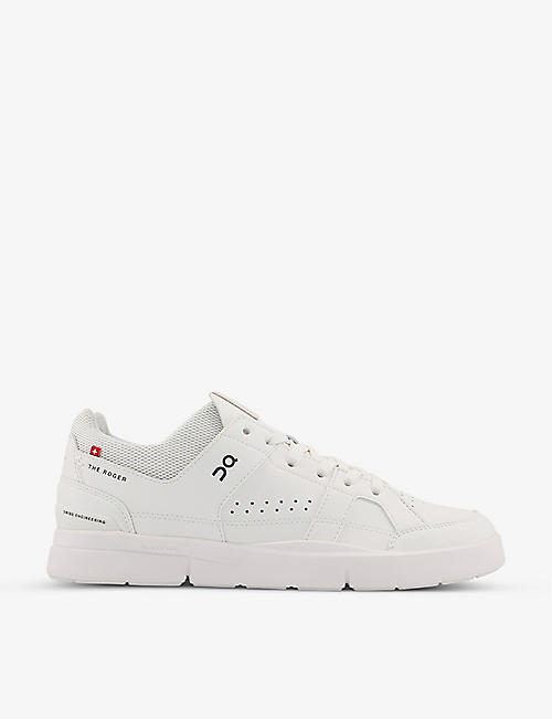ON-RUNNING: The Roger Clubhouse faux-leather low-top trainers