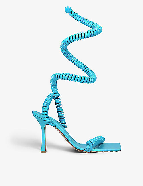 BOTTEGA VENETA: Wire Stretch rubber heeled sandals