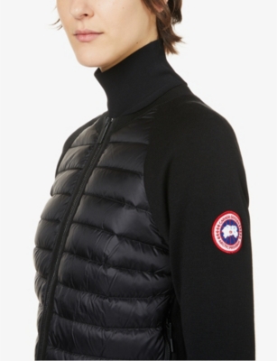 CANADA GOOSE Hybridge Packable wool and shell-down jacket