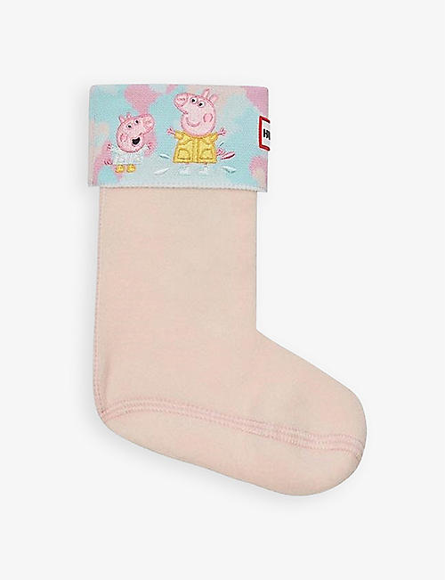 HUNTER: Hunter x Peppa Pig boot socks 6 months - 10 years