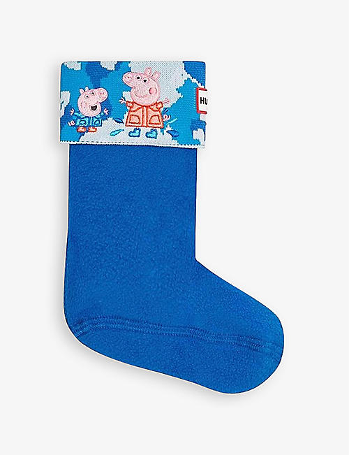 HUNTER: Hunter x Peppa Pig boot socks 6 months - 10 years