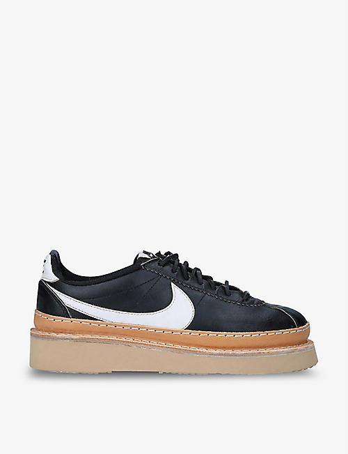 PETERSON STOOP: Nike Cortez leather shoes