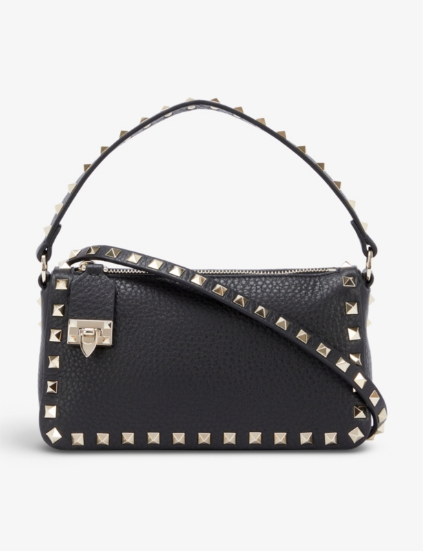 Rockstud Spike small leather shoulder bag