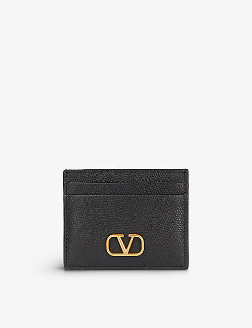 VALENTINO GARAVANI: VLOGO leather card holder