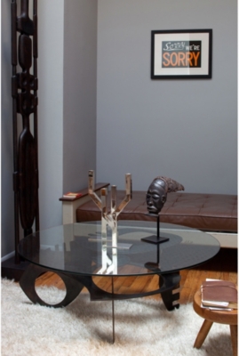 CHRISTOFLE: Arborescene stainless-steel candelabra 41cm