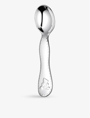 CHRISTOFLE: Charlie Bear silver-plated spoon 13cm