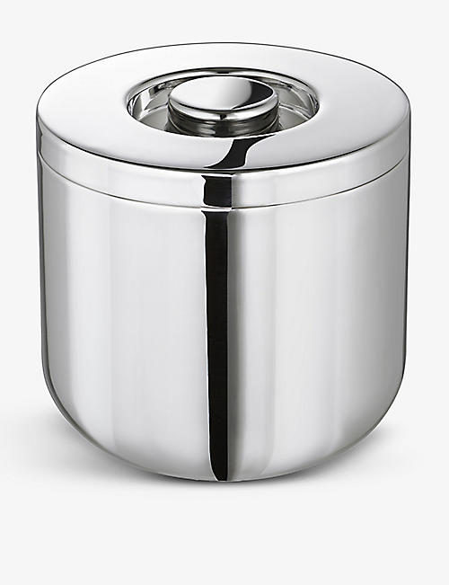 CHRISTOFLE: OH insulated stainless-steel ice bucket 16cm