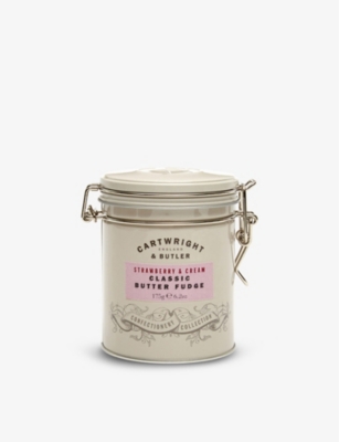 Cartwright Butler Strawberry Clotted Cream Fudge 175g Selfridges Com