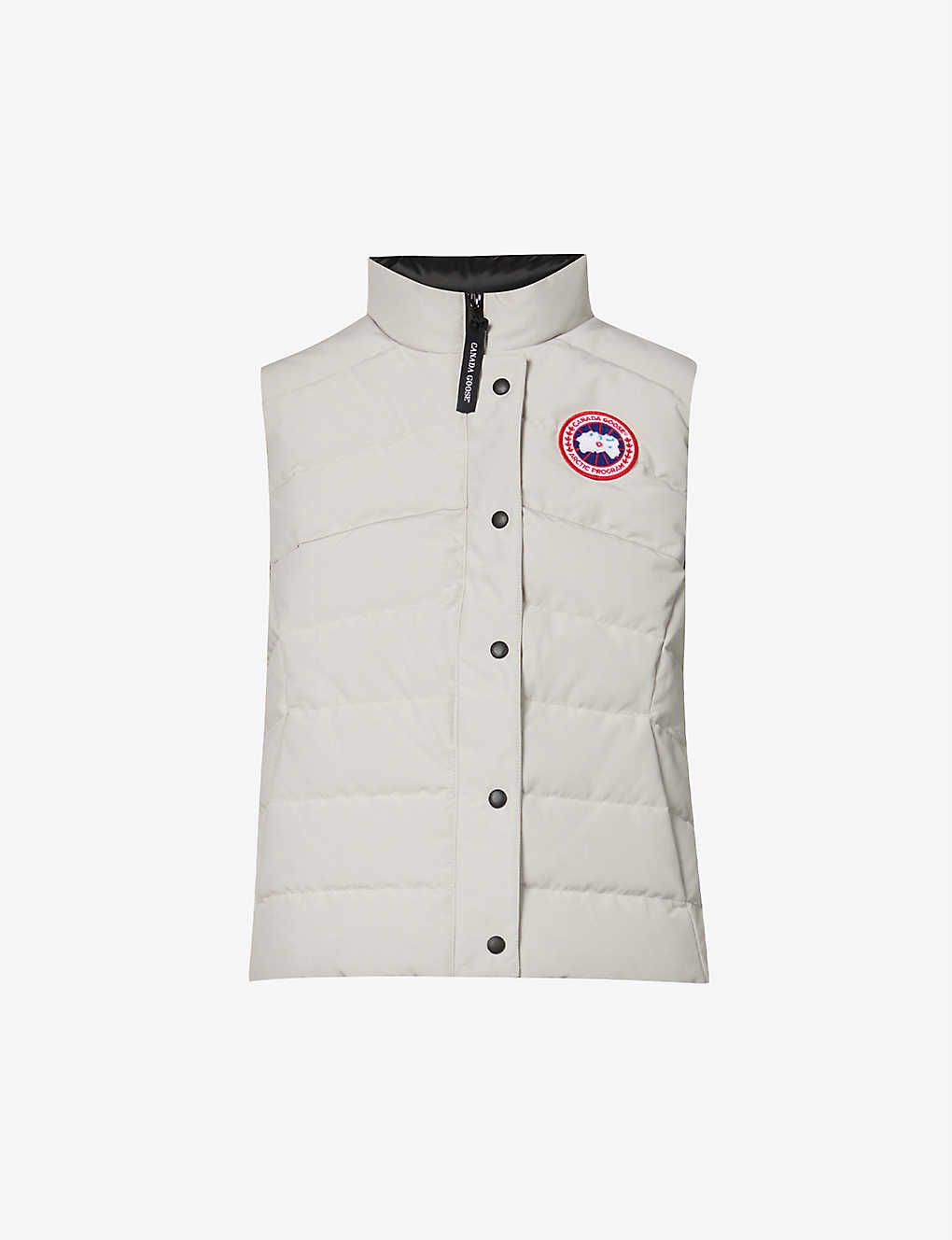 Shop Canada Goose Women's Atlantic Nvy-bleu Freestyle Quilted Shell Gilet