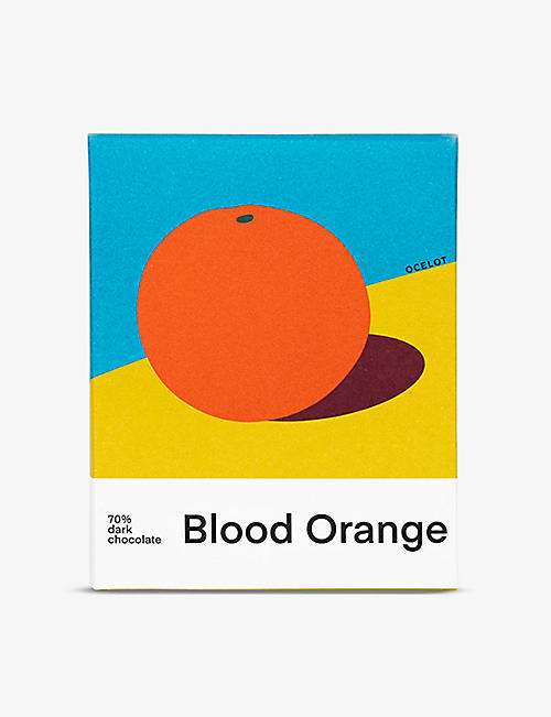 OCELOT: Blood Orange dark chocolate 70g