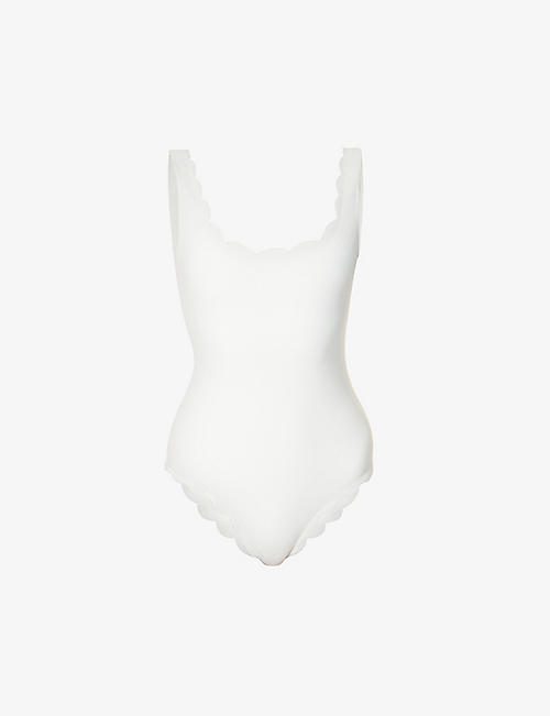MARYSIA: Palm Springs scalloped swimsuit