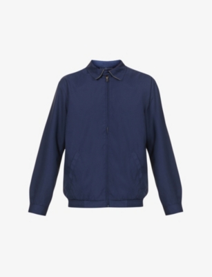 POLO RALPH LAUREN: Bi-Swing brand-embroidered regular-fit woven windbreaker jacket