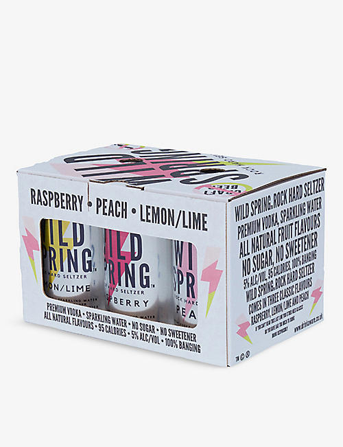 READY TO DRINK: Wild Spring Rock Hard mixed seltzer pack 6x330ml