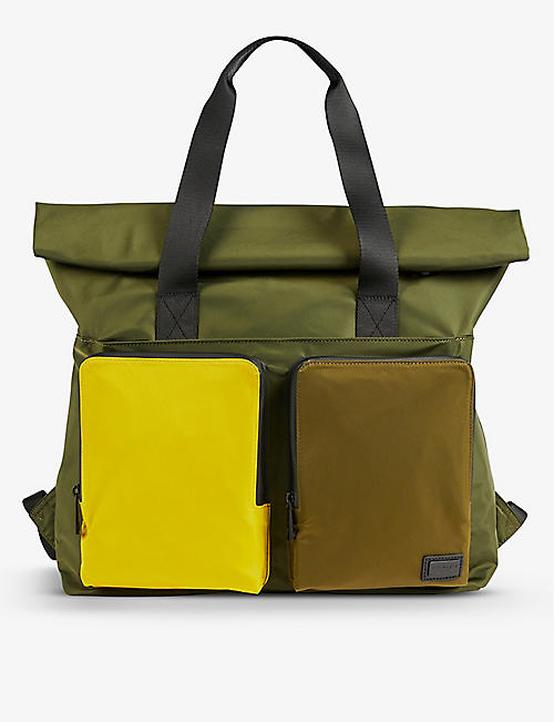 TED BAKER: Daintre satin nylon backpack