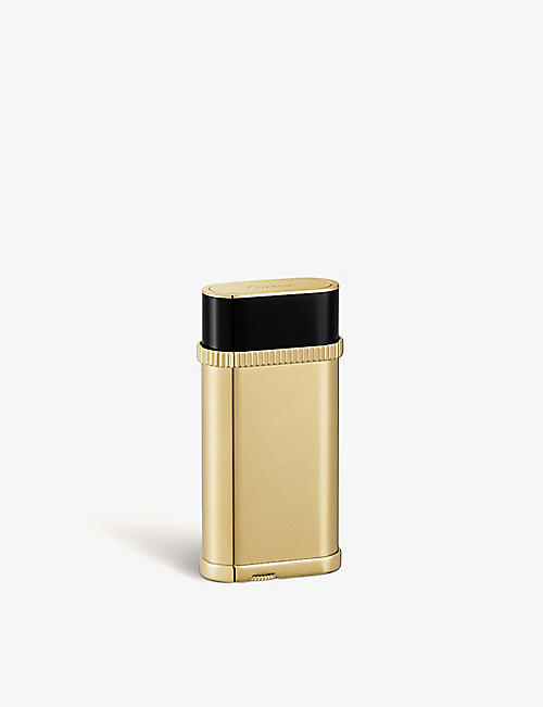 CARTIER: Pasha de Cartier yellow gold-toned metal lighter