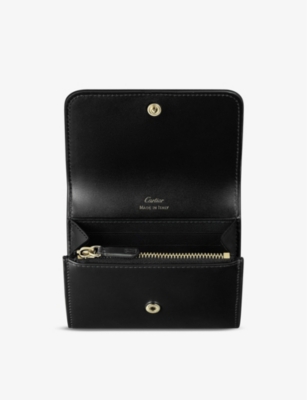 CARTIER: C de Cartier mini leather wallet