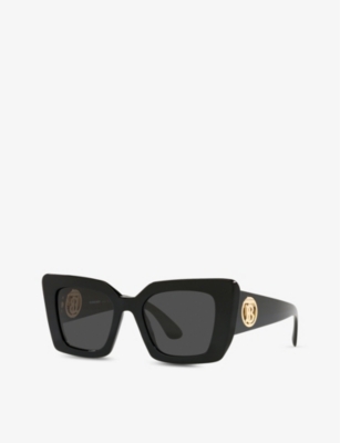 BURBERRY: BE4344 Daisy square-frame acetate sunglasses
