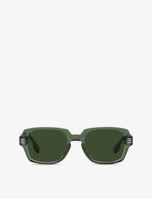 BURBERRY - BE4349 Eldon square-frame acetate sunglasses 