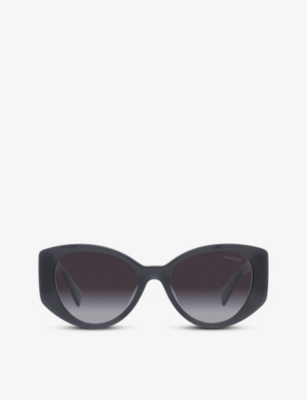 Miu miu cat shop eye acetate sunglasses