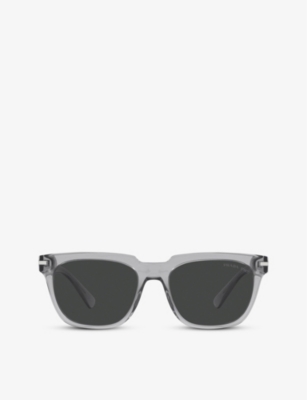 PRADA - PR 04YS acetate pillow sunglasses 