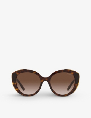 PRADA - PR 01YS acetate square sunglasses 