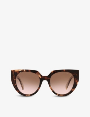 PRADA PR 14WS cat eye frame acetate sunglasses Selfridges