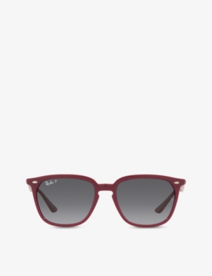 RAY-BAN: RB4362 square-frame acetate sunglasses