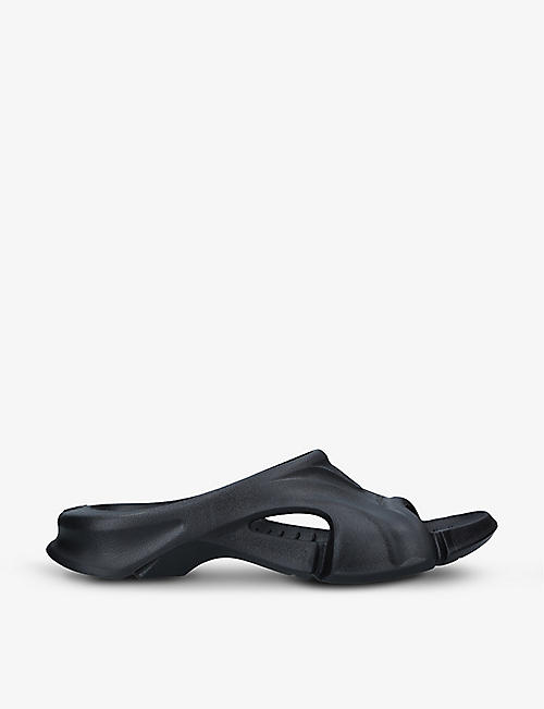 BALENCIAGA: Mold cut-out EVA and foam sandals