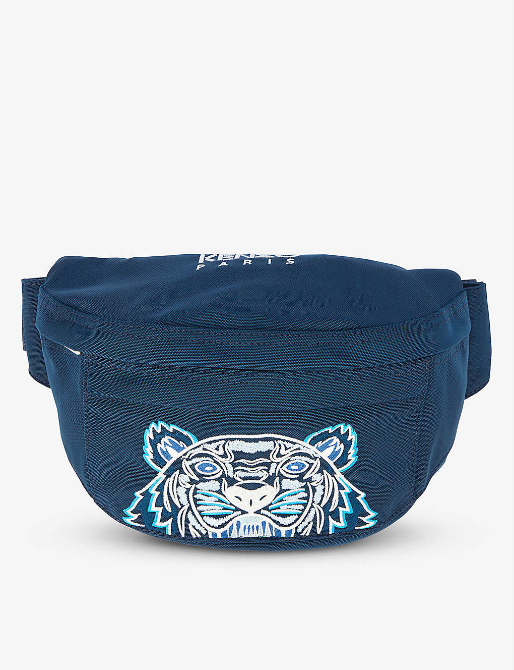 Tiger-embroidered shell belt bag(9299621)