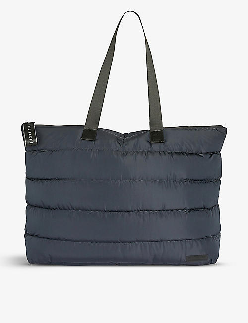 TED BAKER: Percent quilted tote