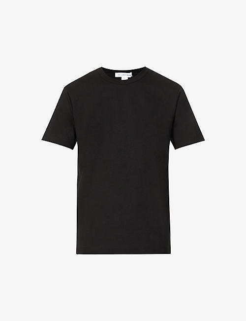 COMME DES GARCONS SHIRT: Crewneck short-sleeved cotton-jersey T-shirt