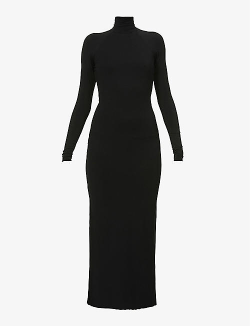 THE LINE BY K: Lenny cut-out stretch-jersey maxi dress