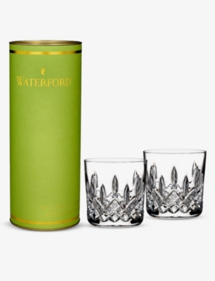 WATERFORD: Giftology Lismore crystal tumblers set of two