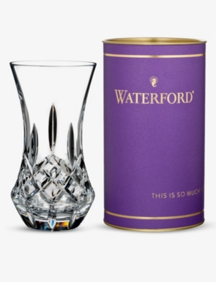 WATERFORD: Giftology Lismore crystal vase 15cm