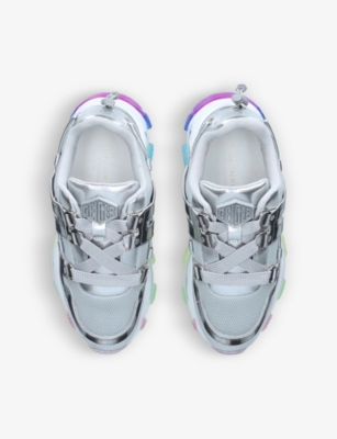 rainbow chunky trainers