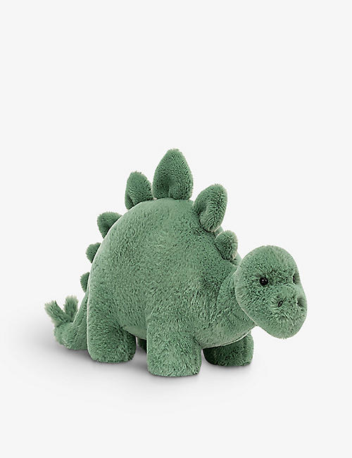 JELLYCAT：Fossilly Stegosaurus柔和玩具16厘米