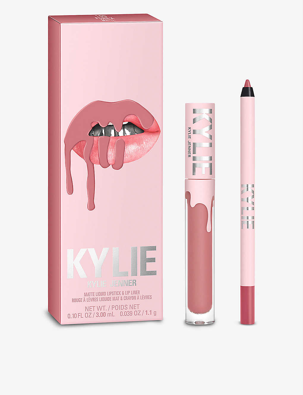 Kylie By Kylie Jenner Matte Lip Kit In 100 Posie K